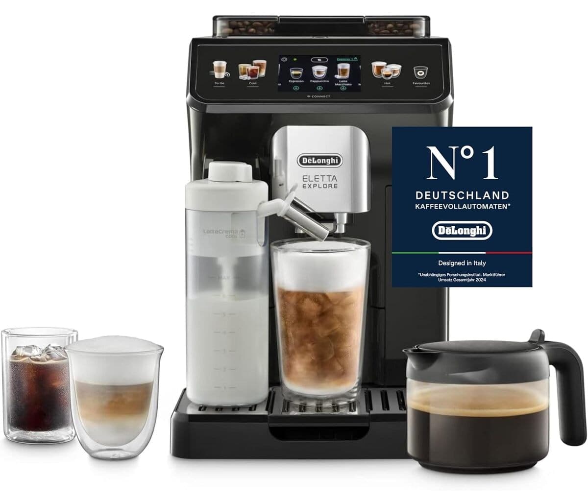 ماشین اسپرسو و کاپوچینو تماماتوماتیک De'Longhi Eletta Explore مدل ECAM452.67.G ماشین اسپرسو و کاپوچینو تماماتوماتیک De'Longhi Eletta Explore مدل ECAM452.67.G