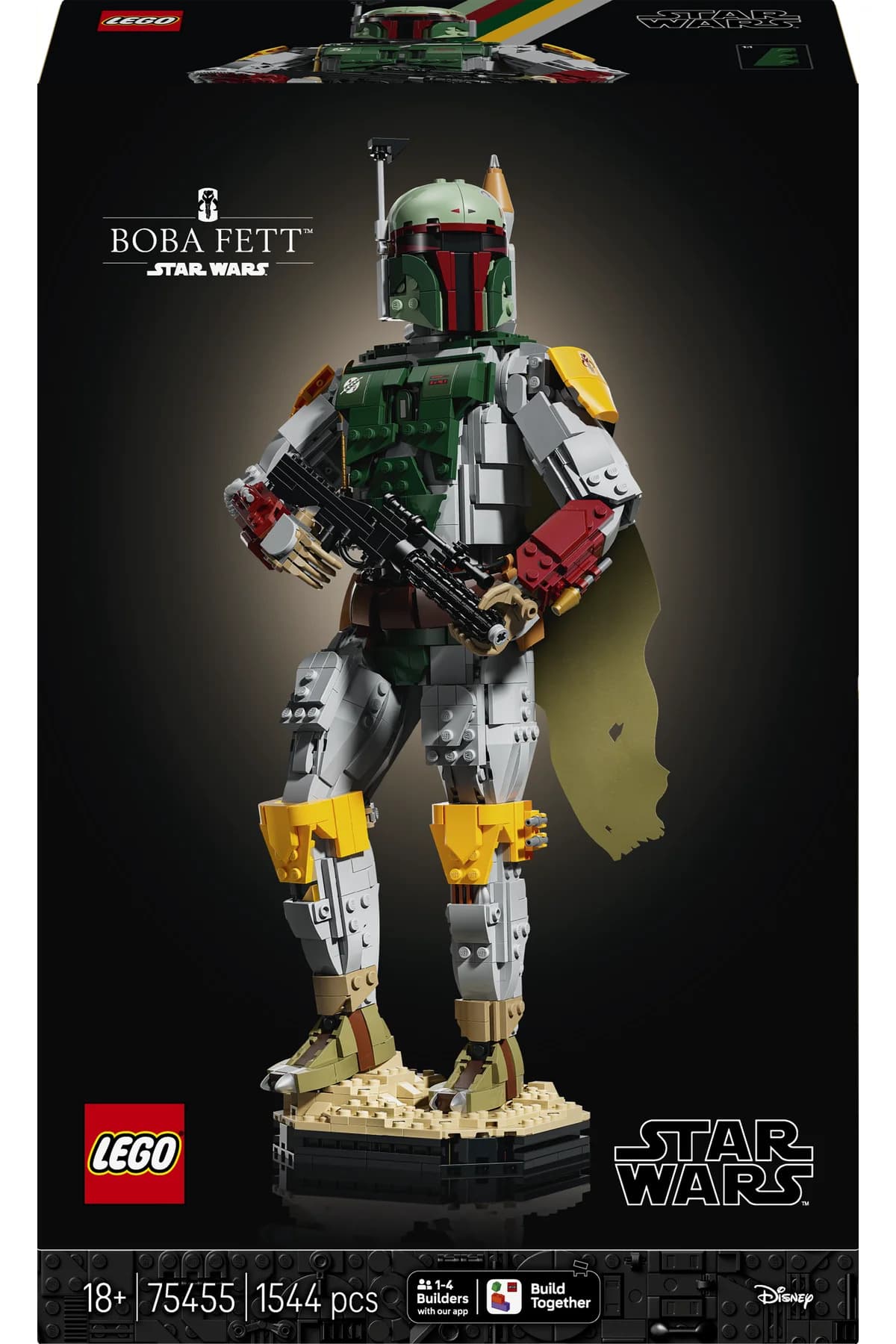 لگو Star Wars تزئینی مدل Boba Fett 75455 با 1544 قطعه لگو Star Wars تزئینی مدل Boba Fett 75455 با 1544 قطعه
