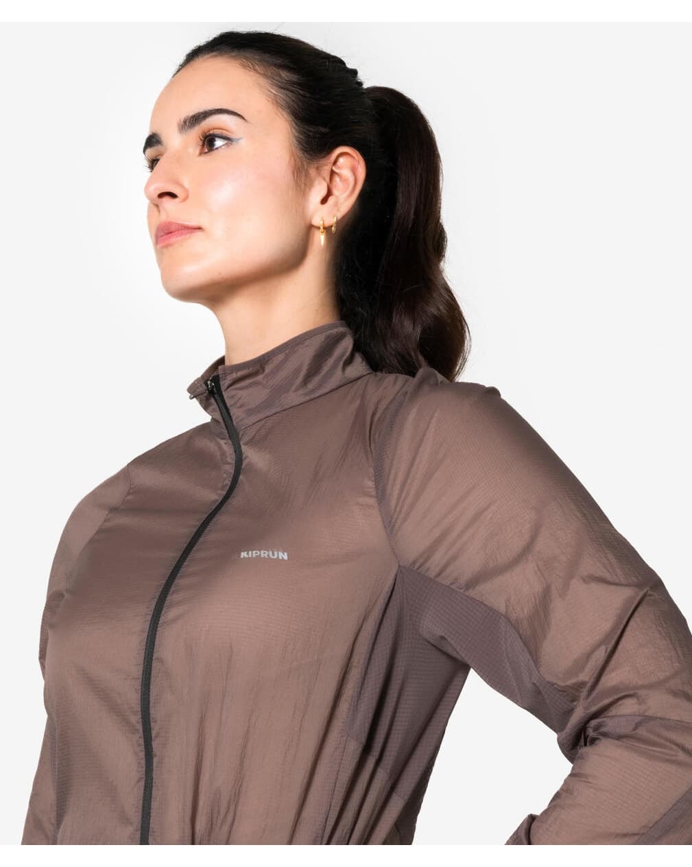 بادگیر زنانه Decathlon Kiprun قهوهای مخصوص دویدن مدل Run 500 بادگیر زنانه Decathlon Kiprun قهوهای مخصوص دویدن مدل Run 500