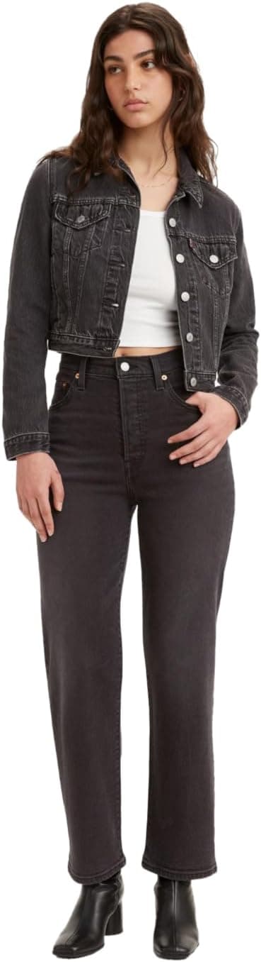 شلوار جین زنانه Levi's مدل Ribcage Straight شلوار جین زنانه Levi's مدل Ribcage Straight