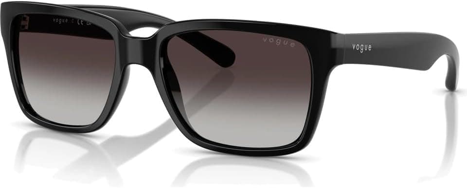 عینک آفتابی مردانه Vogue Eyewear مشکی مدل VO-0VO5648SI-W44.8G-54 عینک آفتابی مردانه Vogue Eyewear مشکی مدل VO-0VO5648SI-W44.8G-54