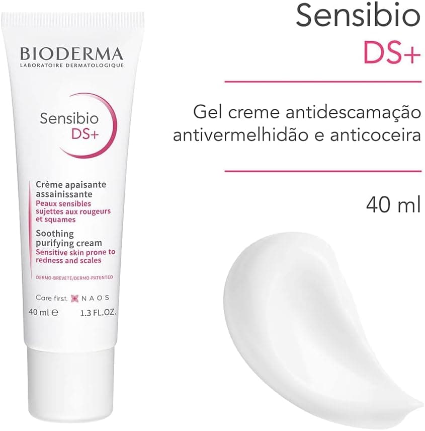 کرم آرامبخش Bioderma Sensibio DS+ پوست حساس ضد پوستهپوسته و قرمزی 40ml کرم آرامبخش Bioderma Sensibio DS+ پوست حساس ضد پوستهپوسته و قرمزی 40ml