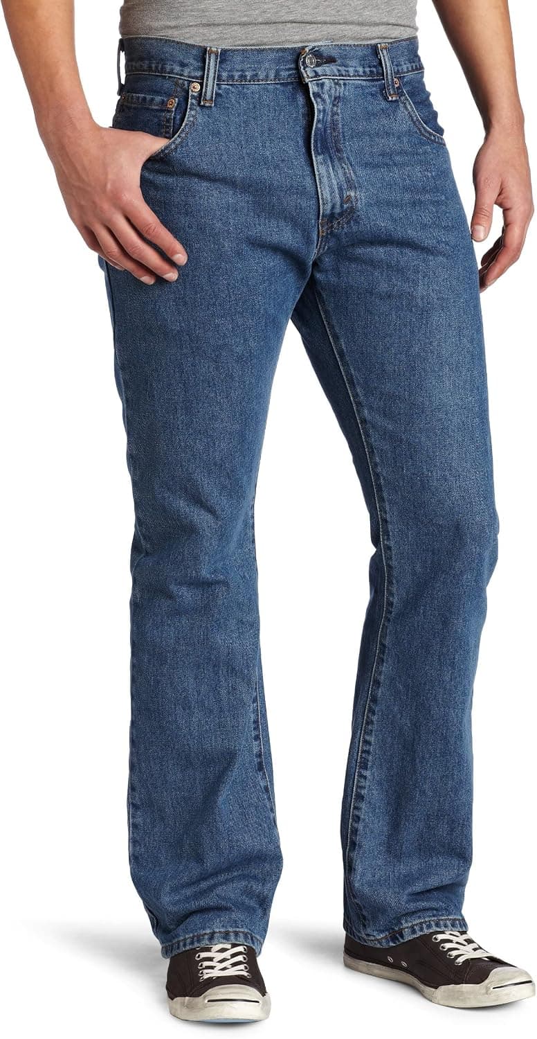شلوار جین مردانه Levi's بوتکات مدل 517 شلوار جین مردانه Levi's بوتکات مدل 517