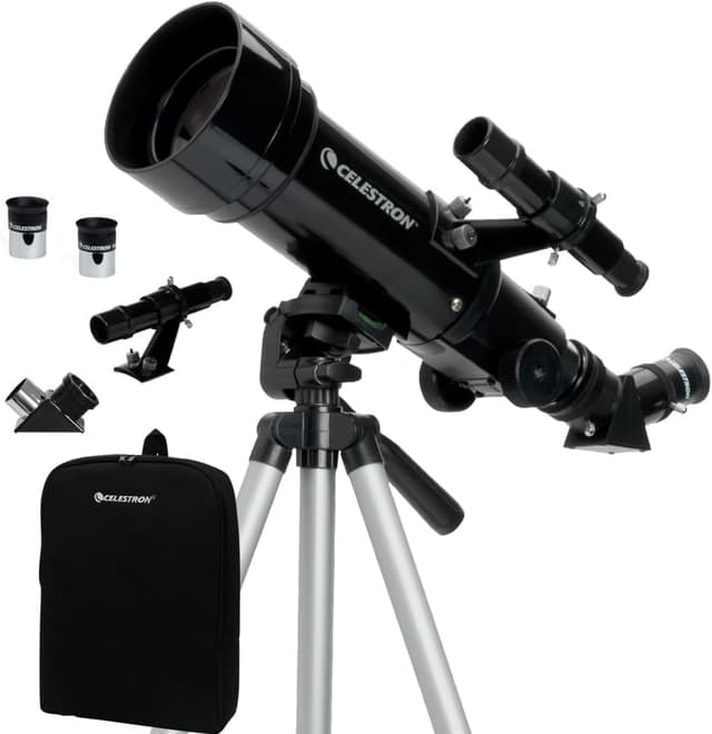 تلسکوپ قابل حمل Celestron Travel Scope 70 مشکی تلسکوپ قابل حمل Celestron Travel Scope 70 مشکی