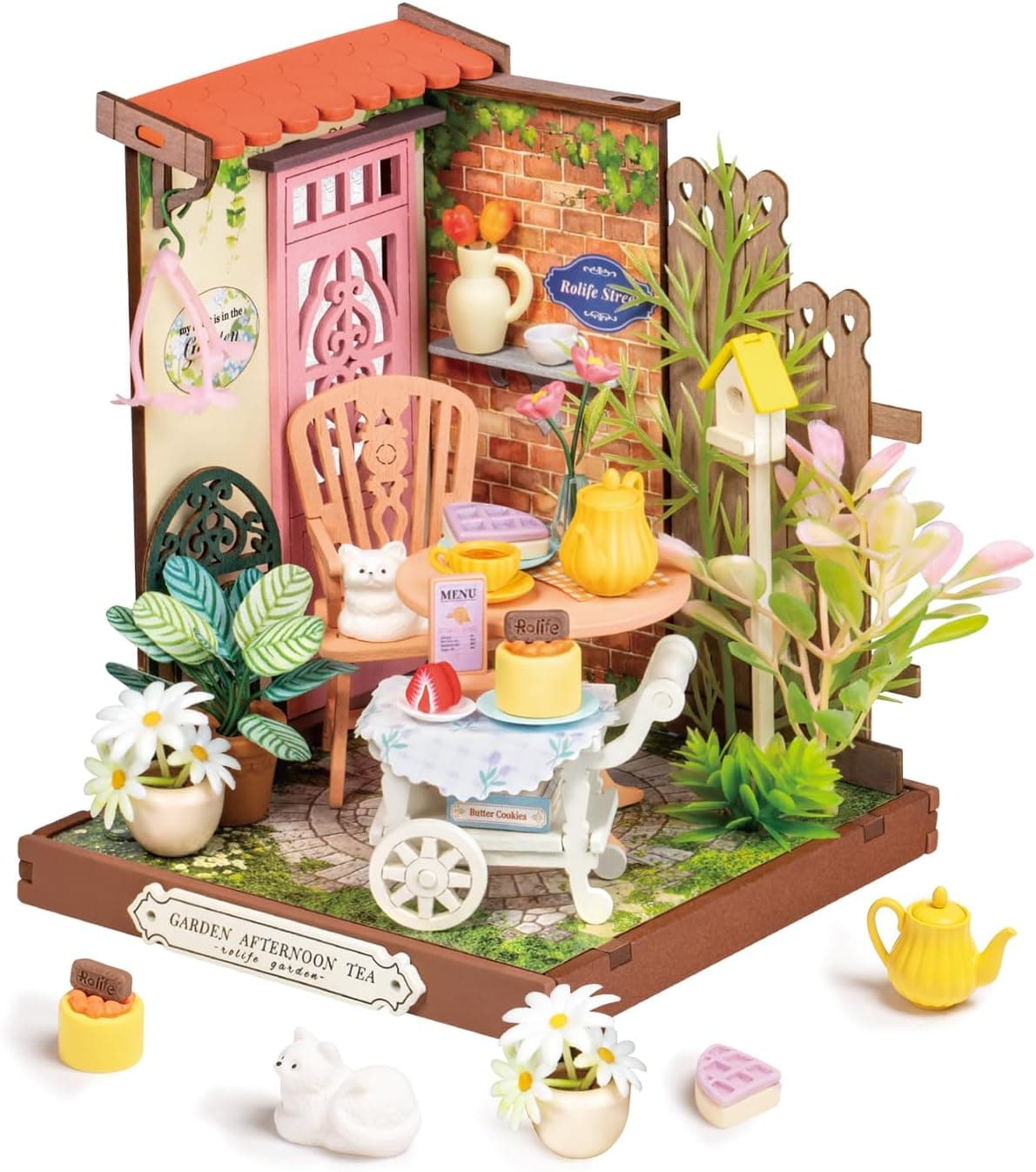 کیت ساخت ماکت مینیاتوری کتابفروشی Rolife مدل The Muse Bookshop کیت ساخت ماکت مینیاتوری کتابفروشی Rolife مدل The Muse Bookshop