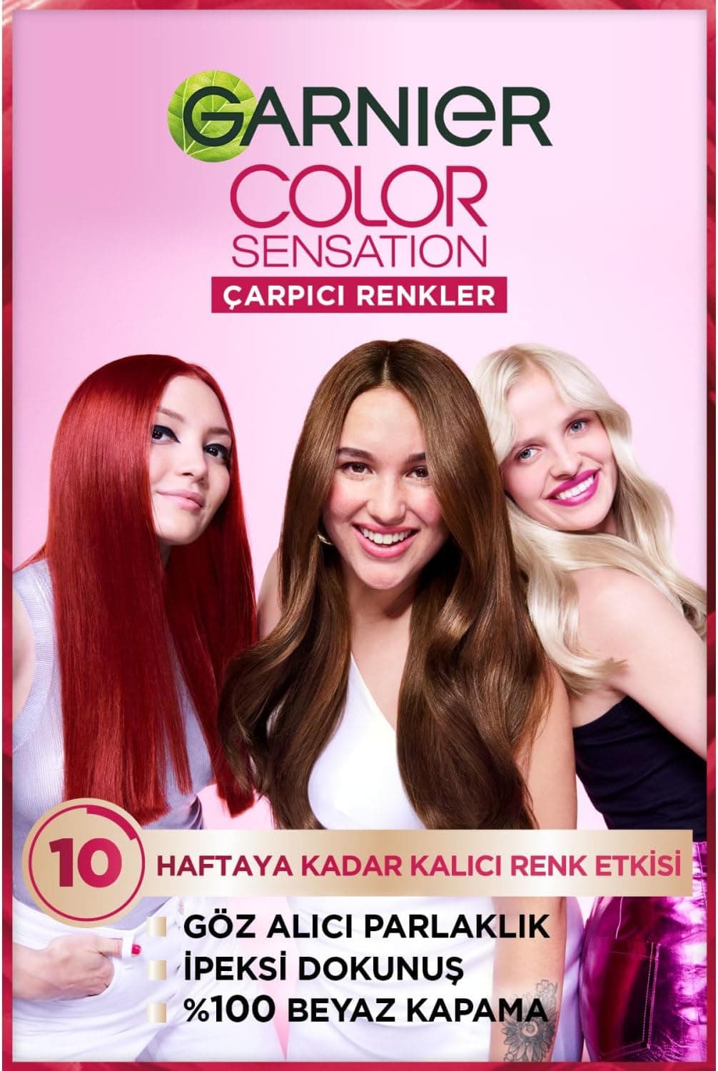 رنگ مو Garnier Çarpıcı Renkler مدل 7.3 طلایی کاستانی رنگ مو Garnier Çarpıcı Renkler مدل 7.3 طلایی کاستانی