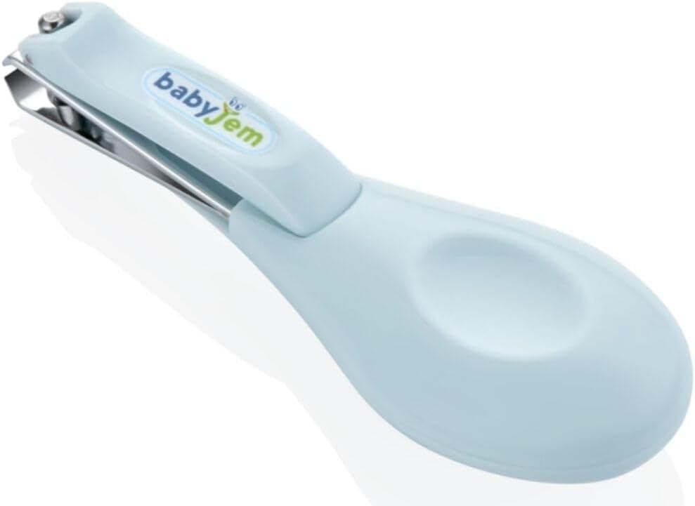 ست قیچی ناخن نوزاد Babyjem آبی شامل قیچی فشاری و درپوشدار مدل Bbk86810492157650 ست قیچی ناخن نوزاد Babyjem آبی شامل قیچی فشاری و درپوشدار مدل Bbk86810492157650