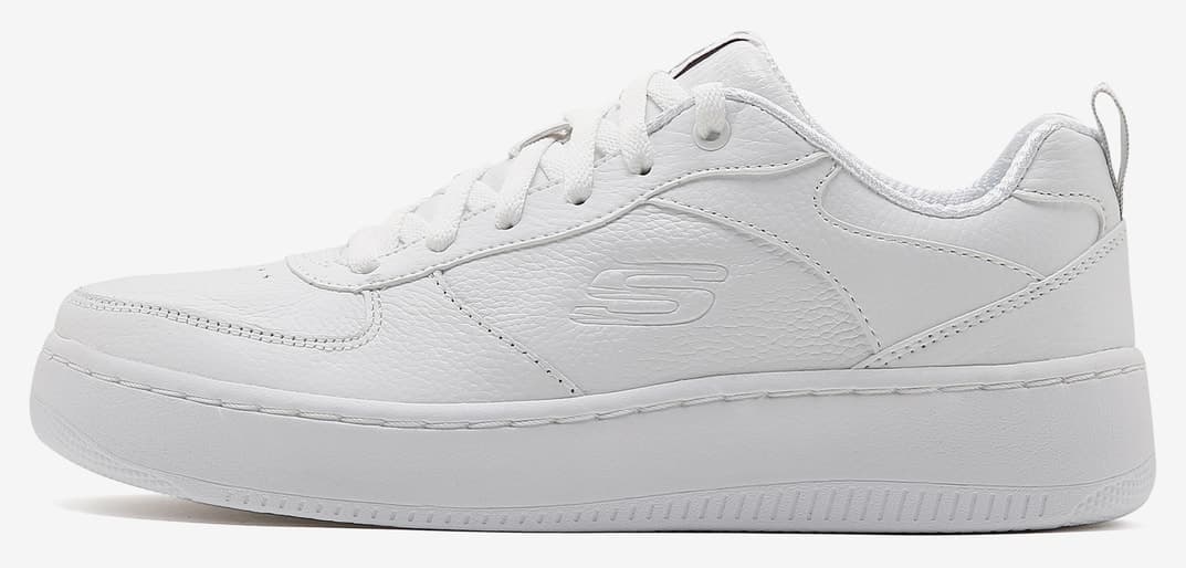 کفش اسنیکرز زنانه Skechers سفید Sport Court 92 Illustrious مدل 149763 کفش اسنیکرز زنانه Skechers سفید Sport Court 92 Illustrious مدل 149763