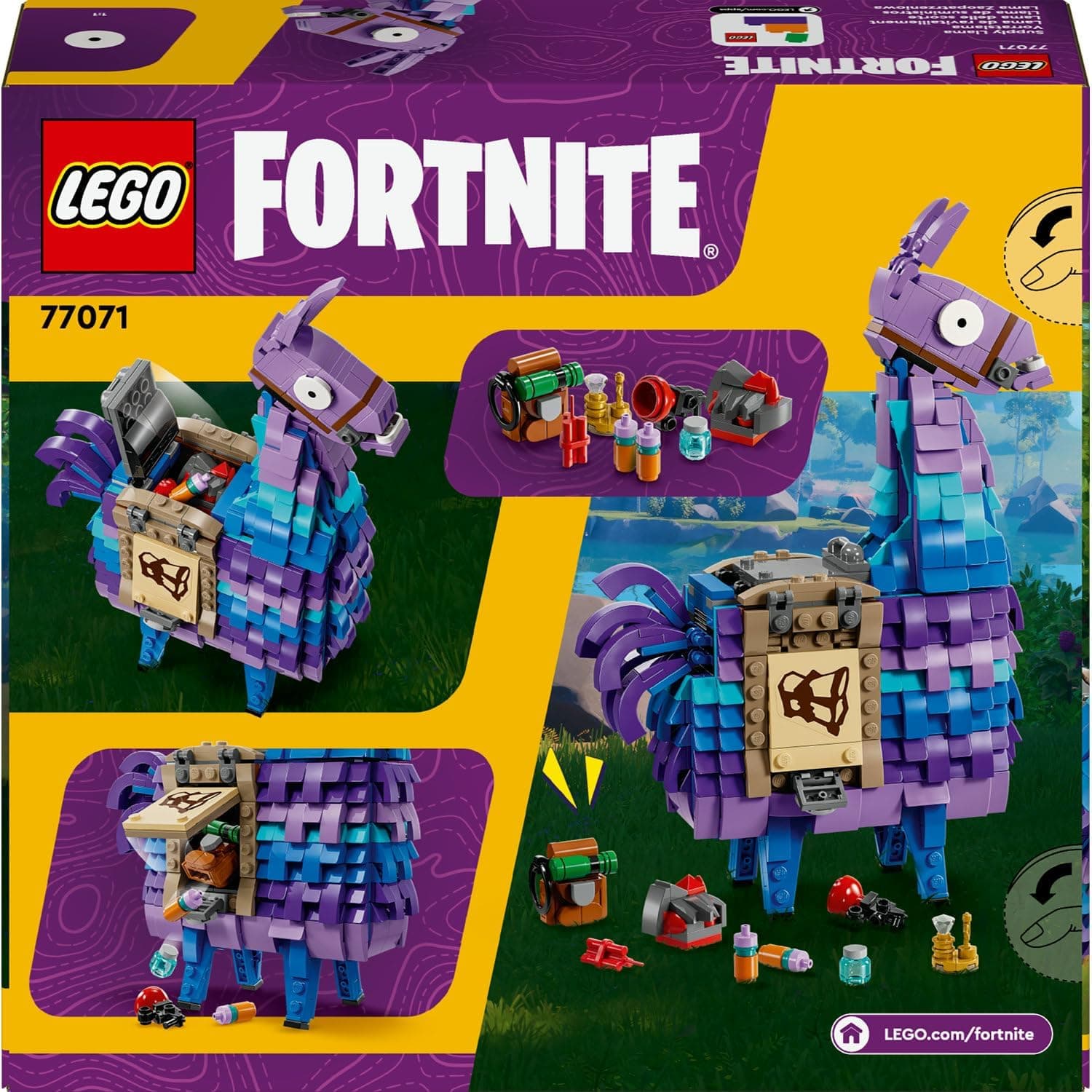 لگو Fortnite لاما مهمات مدل 77071 لگو Fortnite لاما مهمات مدل 77071
