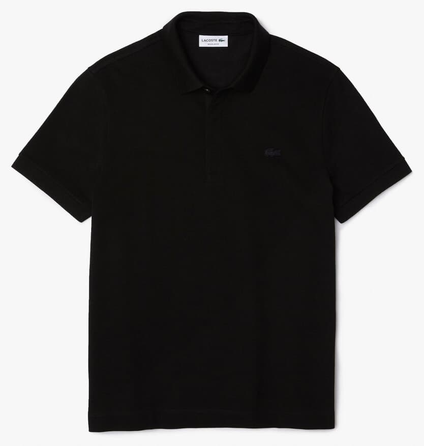 پولوی مردانه Lacoste فیت معمولی مشکی پولوی مردانه Lacoste فیت معمولی مشکی