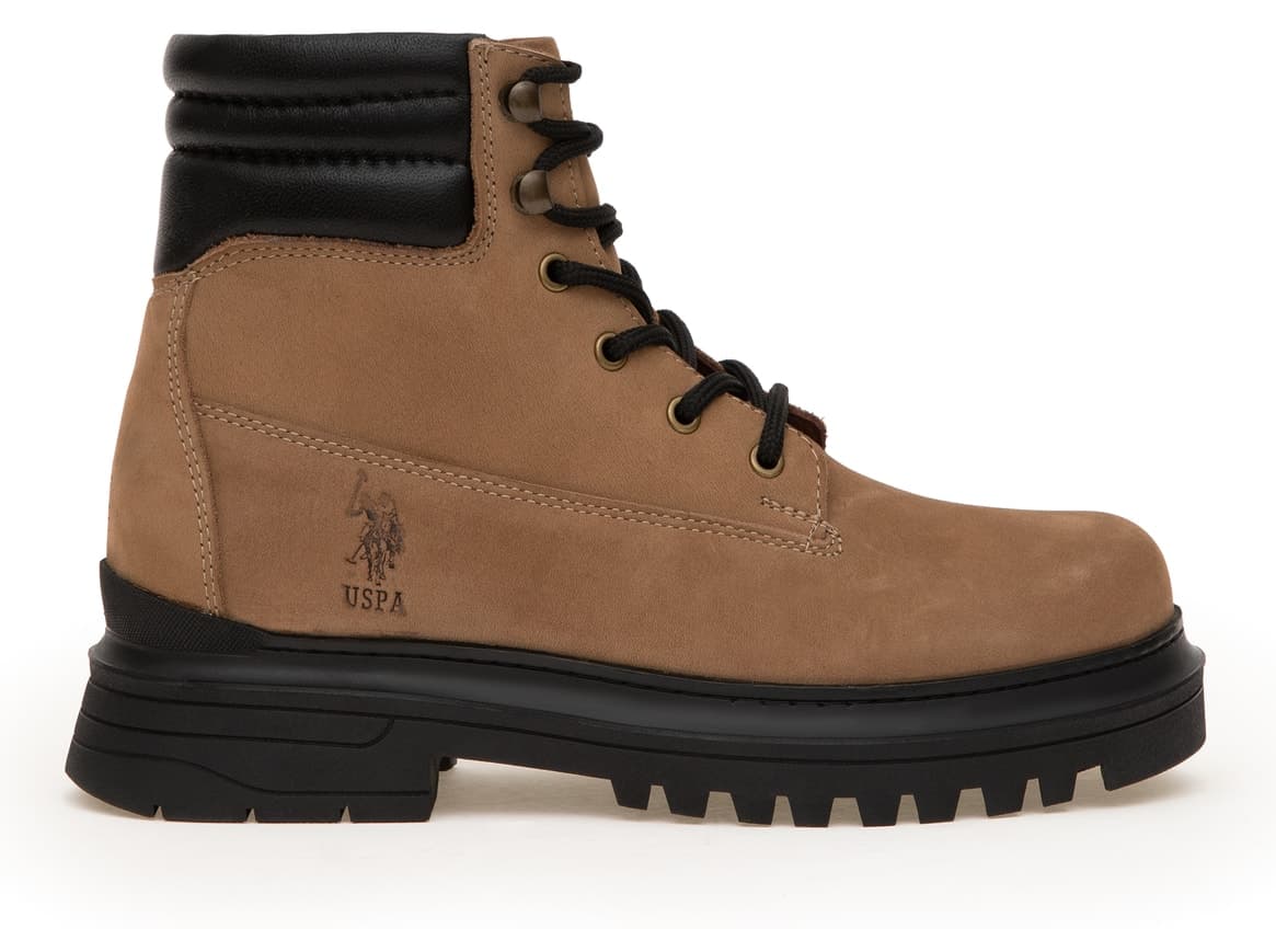 بوت مردانه U.S. Polo Assn. رنگ ویزون مدل 50297321-VR052 بوت مردانه U.S. Polo Assn. رنگ ویزون مدل 50297321-VR052