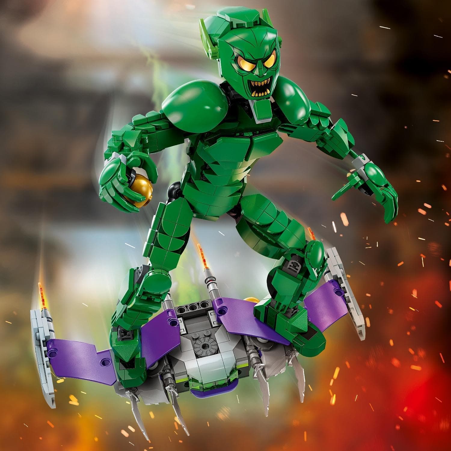 لگو Marvel Green Goblin مدل 76284 با 471 قطعه لگو Marvel Green Goblin مدل 76284 با 471 قطعه