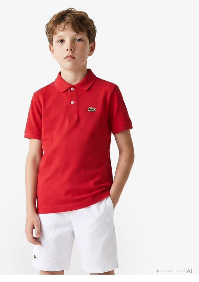 پولوشرت بچگانه Lacoste قرمز پولوشرت بچگانه Lacoste قرمز