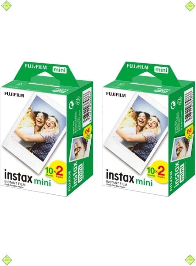 فیلم فوری Fujifilm سازگار با Instax Mini 12 ۲ بسته ۲۰ تایی ۴۰ پوزی فیلم فوری Fujifilm سازگار با Instax Mini 12 ۲ بسته ۲۰ تایی ۴۰ پوزی