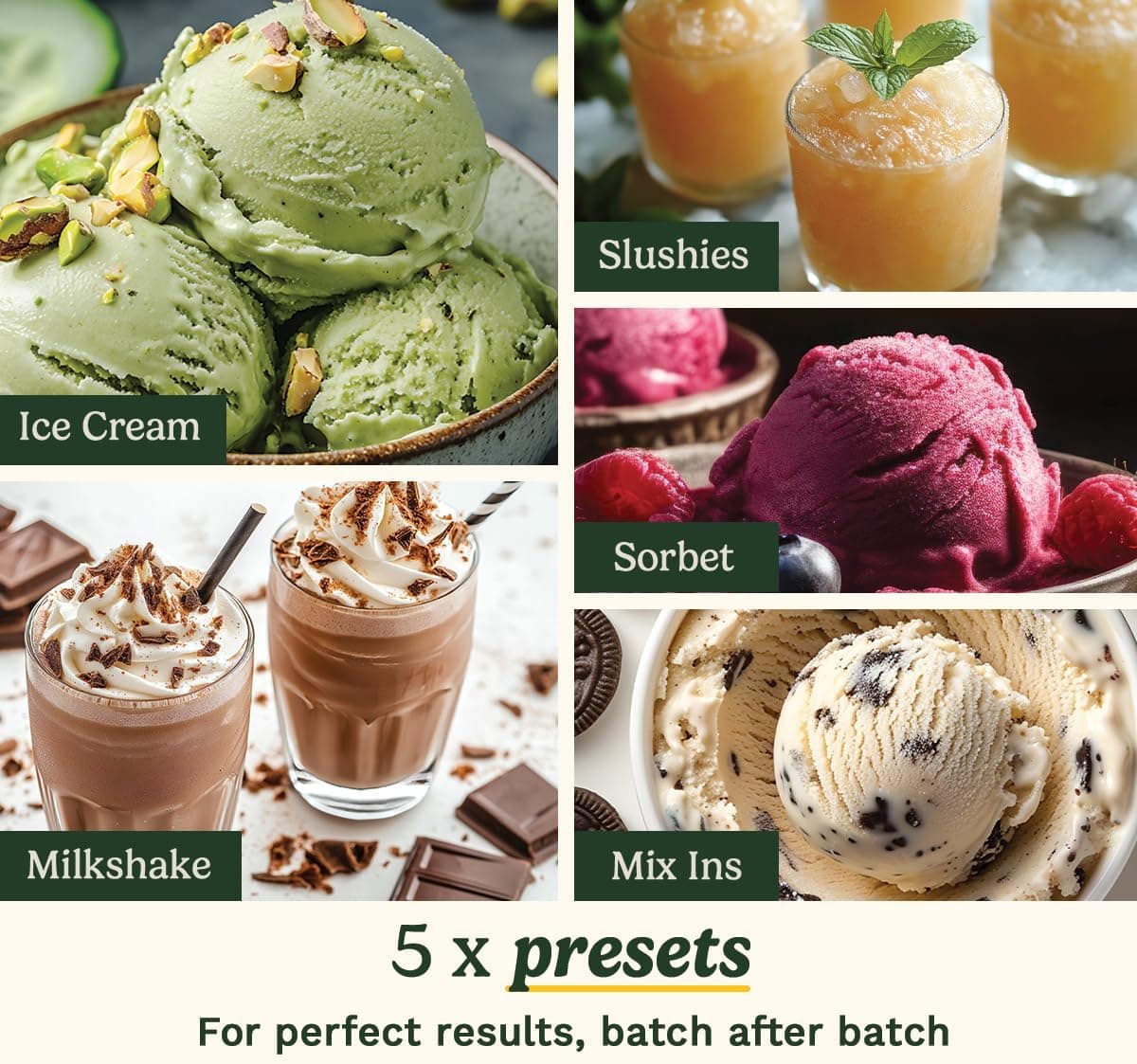 دستگاه بستنیساز CUISINART مدل Fast Freeze دستگاه بستنیساز CUISINART مدل Fast Freeze