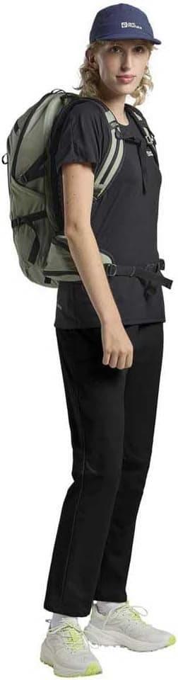 شلوار زنانه Jack Wolfskin مشکی Prelight Stride مدل A63782 سایز 38 شلوار زنانه Jack Wolfskin مشکی Prelight Stride مدل A63782 سایز 38