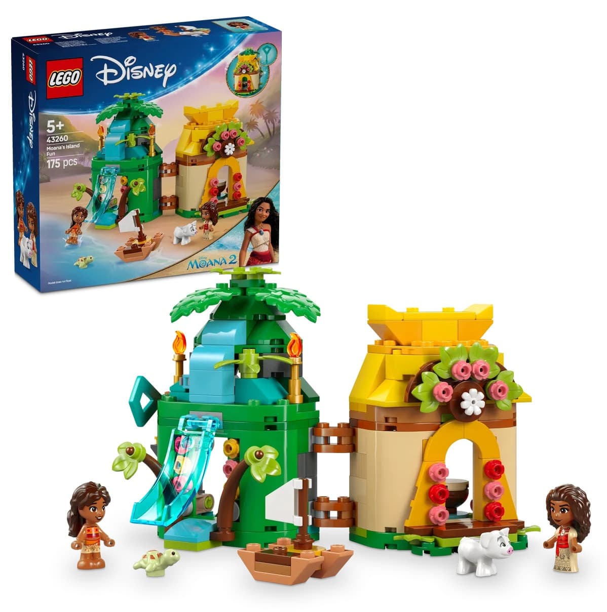 لگو Disney Princess سرگرمی جزیره Moana مدل 43260 لگو Disney Princess سرگرمی جزیره Moana مدل 43260