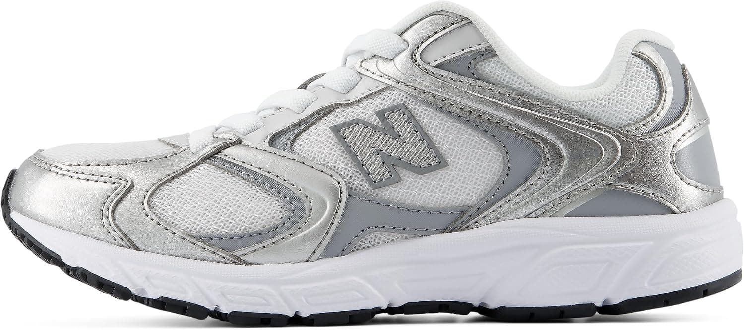کفش New Balance مدل 408 نقرهای متالیک/خاکستری تیره کفش New Balance مدل 408 نقرهای متالیک/خاکستری تیره