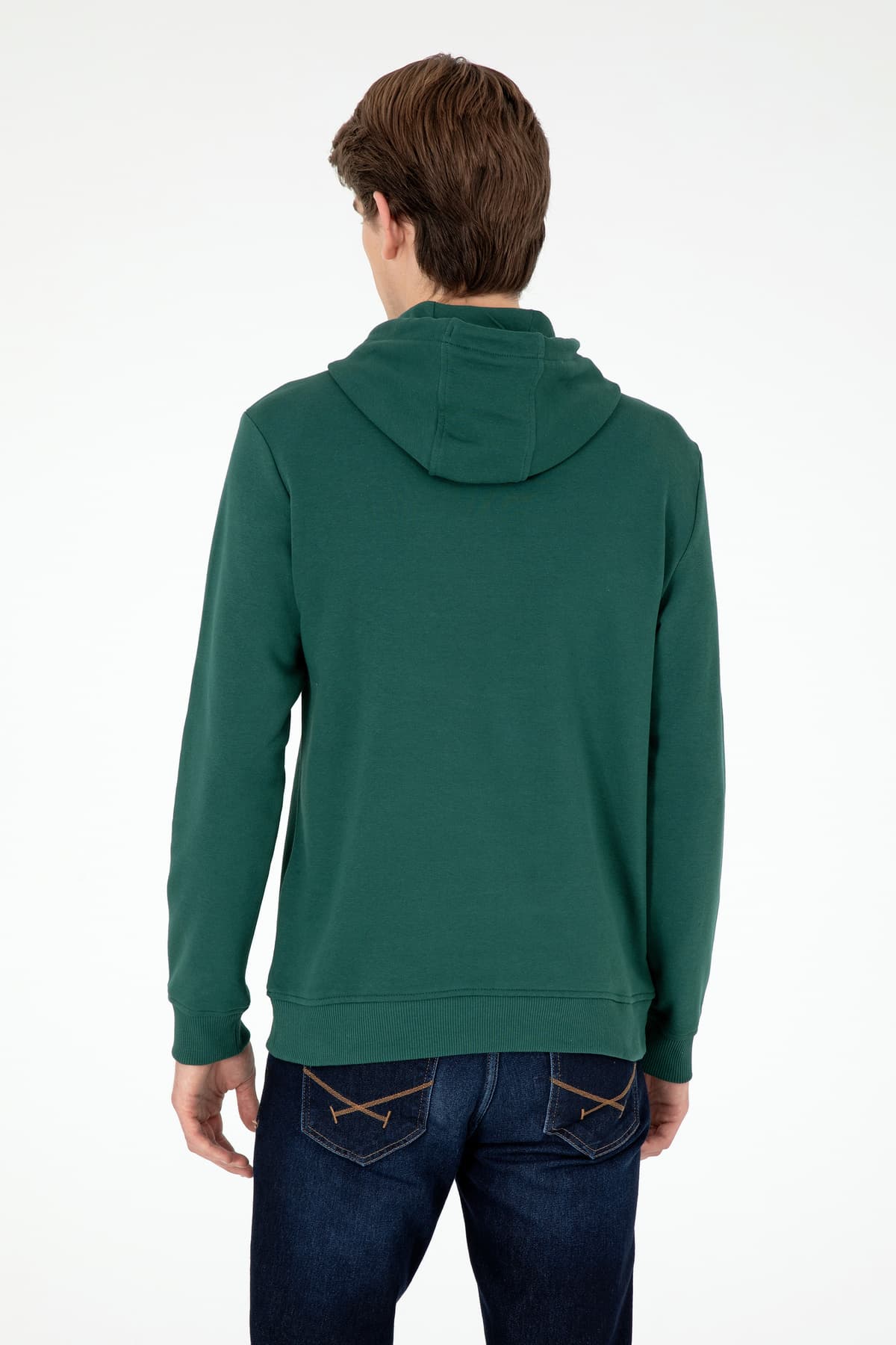 سویشرت مردانه U.S. Polo Assn. سبز تیره مدل 50293361-VR079 سویشرت مردانه U.S. Polo Assn. سبز تیره مدل 50293361-VR079