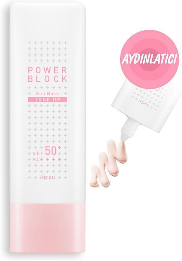 کرم ضد آفتاب A'PIEU Power Block تعادلبخش تون صورتی SPF50+ PA++++ 50ml کرم ضد آفتاب A'PIEU Power Block تعادلبخش تون صورتی SPF50+ PA++++ 50ml