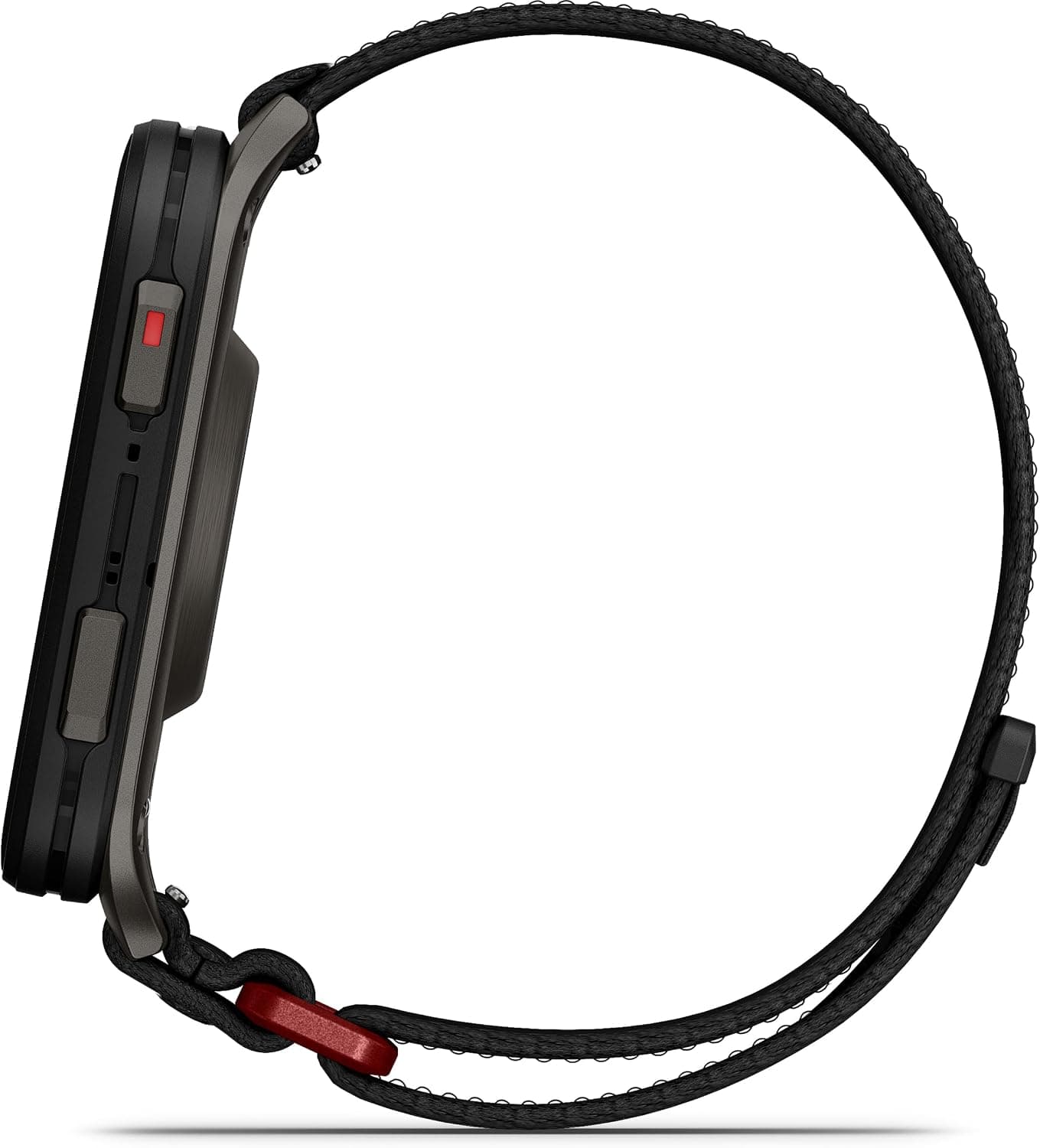 ساعت هوشمند Garmin مدل Venu X1 با بند نایلونی مشکی و بدنه تیتانیومی خاکستری ساعت هوشمند Garmin مدل Venu X1 با بند نایلونی مشکی و بدنه تیتانیومی خاکستری