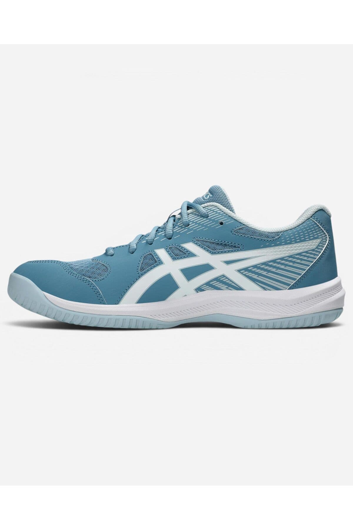 کفش والیبال مردانه Asics آبی مدل UPCOURT 6 1071A104-404 کفش والیبال مردانه Asics آبی مدل UPCOURT 6 1071A104-404
