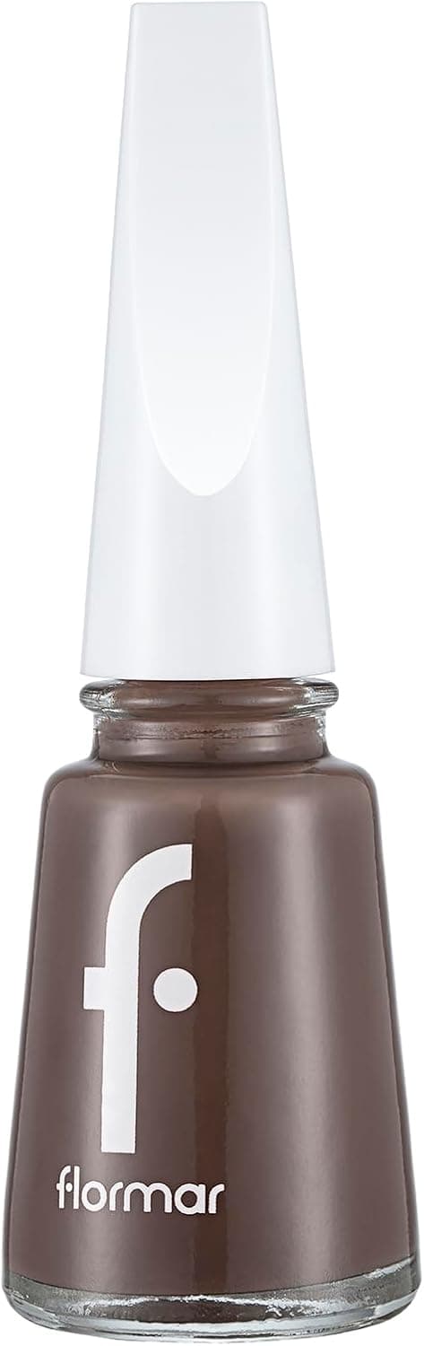 لاک ناخن Flormar براق با پیگمنت بالا رنگ شکلات داغ مدل 428 لاک ناخن Flormar براق با پیگمنت بالا رنگ شکلات داغ مدل 428