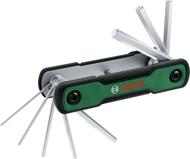 ست آچار آلن تاشو Bosch 8 in 1 ست آچار آلن تاشو Bosch 8 in 1