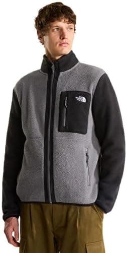 ژاکت پولار مردانه The North Face YUMIORI FULL ZIP مدل NF0A883RRPI1 خاکستری M ژاکت پولار مردانه The North Face YUMIORI FULL ZIP مدل NF0A883RRPI1 خاکستری M