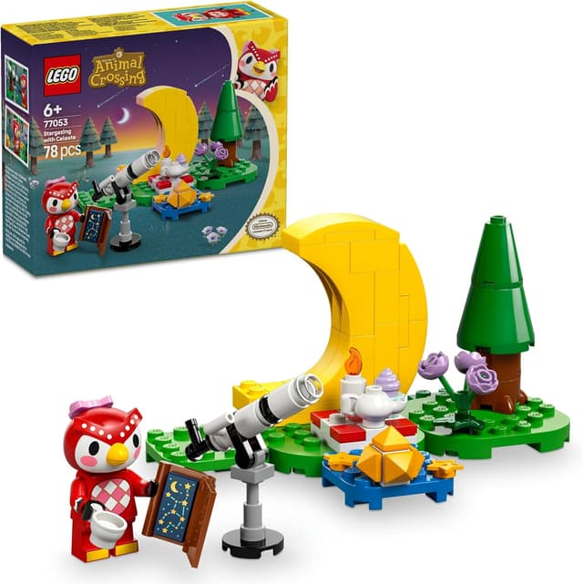 لگو Animal Crossing رصد ستارگان با Celeste مدل 77053 لگو Animal Crossing رصد ستارگان با Celeste مدل 77053