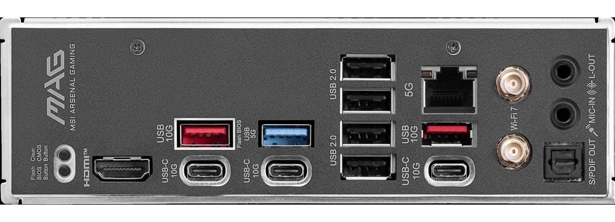 مادربرد گیمینگ MSI AM5 DDR5 مدل MAG B850 TOMAHAWK MAX WIFI مادربرد گیمینگ MSI AM5 DDR5 مدل MAG B850 TOMAHAWK MAX WIFI
