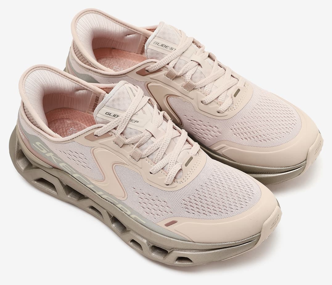 کفش ورزشی زنانه Skechers GLIDE-STEP ALTUS STARLIGHT SHINE طلایی طبیعی مدل 150514 NTGD کفش ورزشی زنانه Skechers GLIDE-STEP ALTUS STARLIGHT SHINE طلایی طبیعی مدل 150514 NTGD