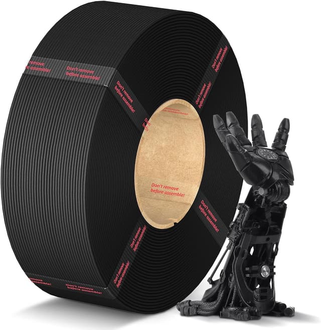 فیلامنت PLA مشکی ANYCUBIC رفیل با حداکثر سرعت 300mm/s 1kg فیلامنت PLA مشکی ANYCUBIC رفیل با حداکثر سرعت 300mm/s 1kg