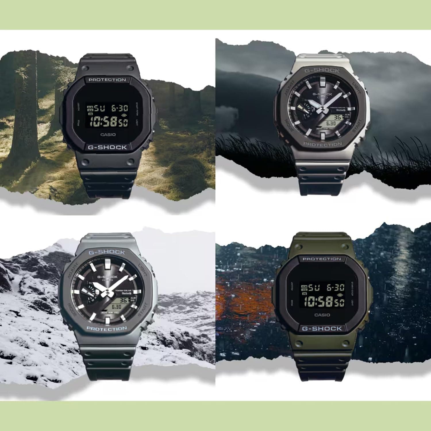 ساعت مچی مردانه Casio G-Shock آنالوگ دیجیتال خاکستری مشکی مدل GA-B2100LUU-8ADR ساعت مچی مردانه Casio G-Shock آنالوگ دیجیتال خاکستری مشکی مدل GA-B2100LUU-8ADR