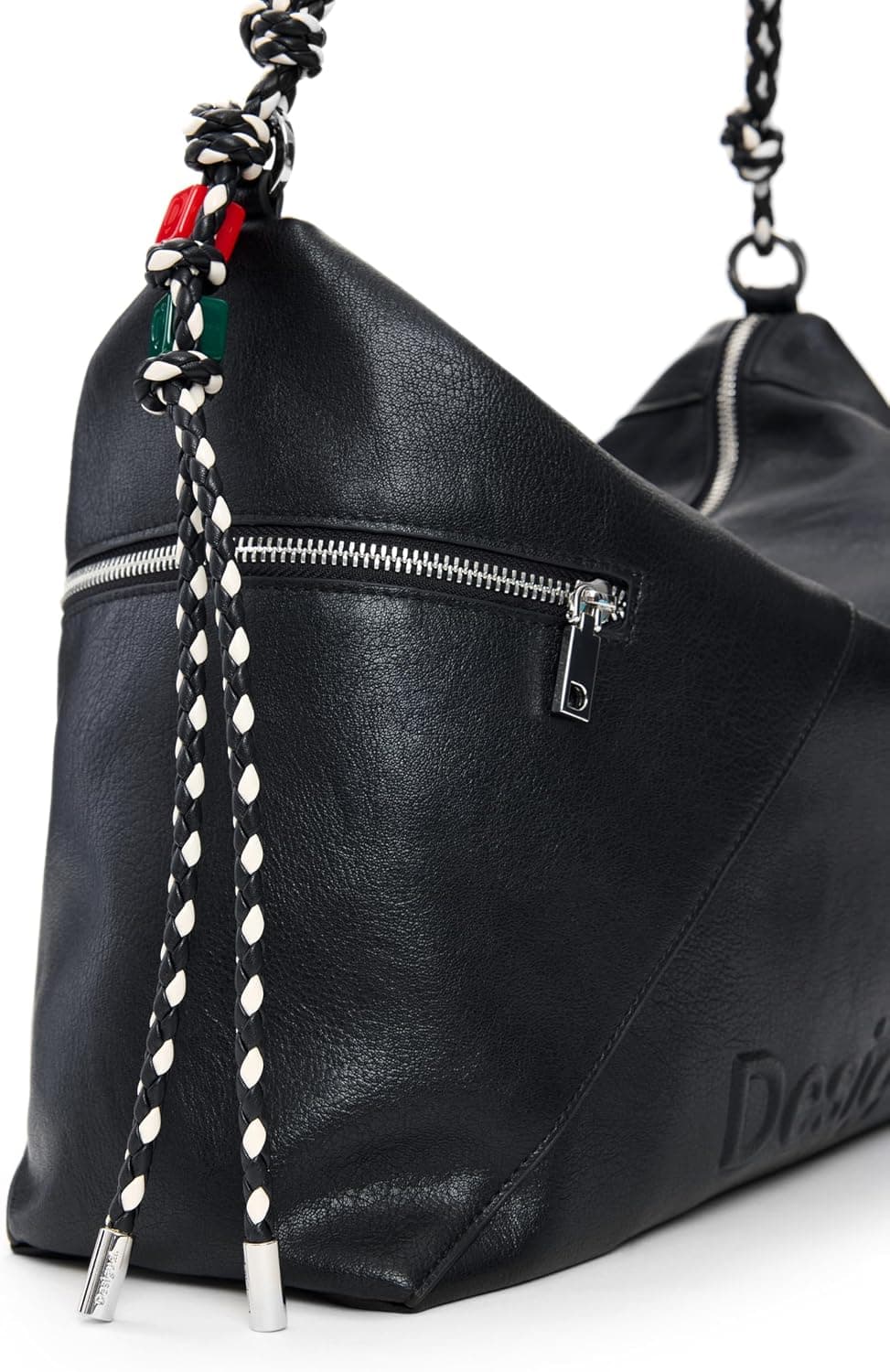کیف دوشی زنانه Desigual استاندارد مشکی مدل 5003354028 کیف دوشی زنانه Desigual استاندارد مشکی مدل 5003354028