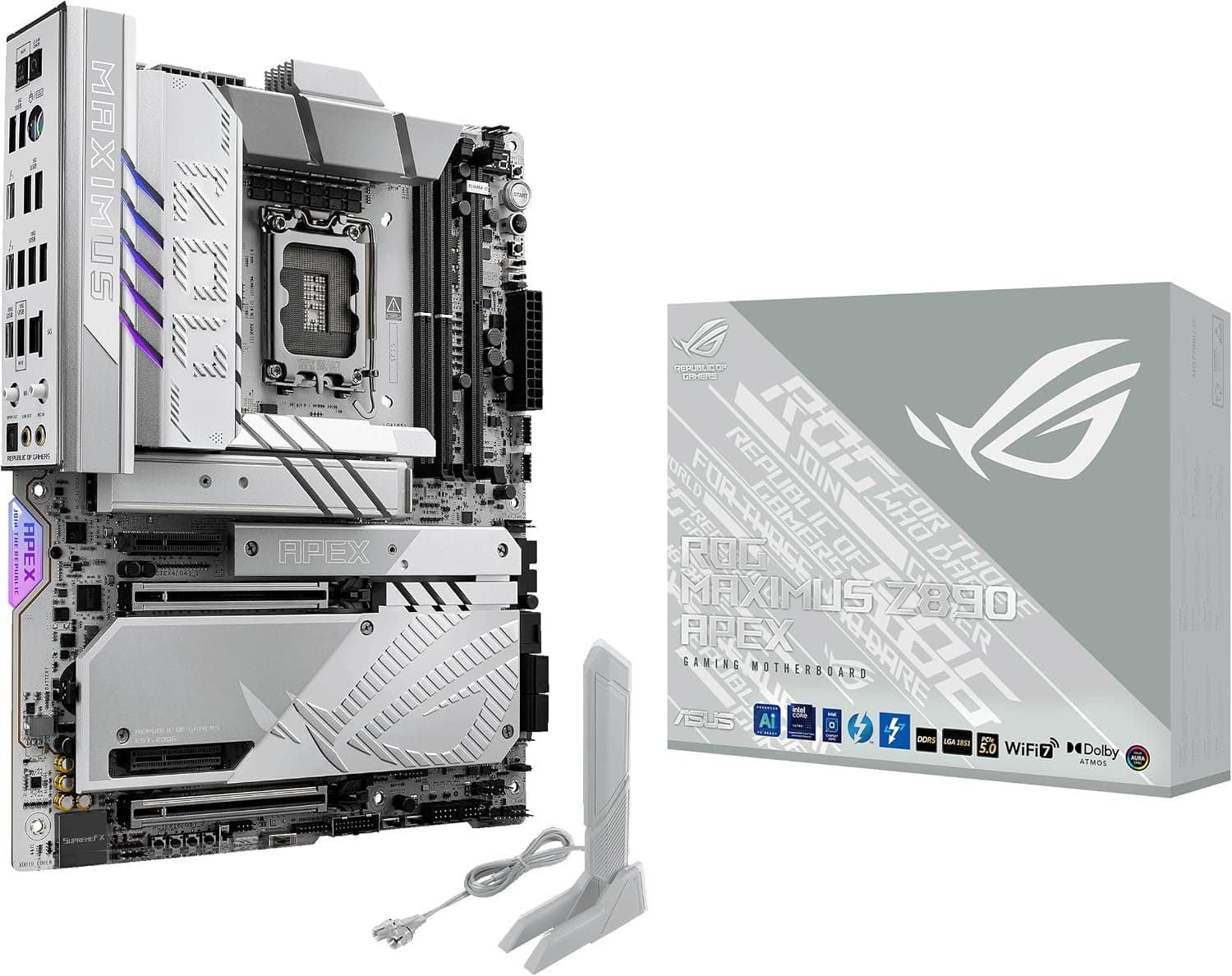 مادربرد ASUS مدل ROG STRIX Z890-F GAMING WIFI سوکت LGA 1851 مشکی مادربرد ASUS مدل ROG STRIX Z890-F GAMING WIFI سوکت LGA 1851 مشکی