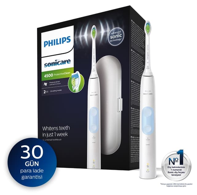 مسواک برقی شارژی Philips Sonicare Protective Clean 4500 مدل HX6839/28 مسواک برقی شارژی Philips Sonicare Protective Clean 4500 مدل HX6839/28
