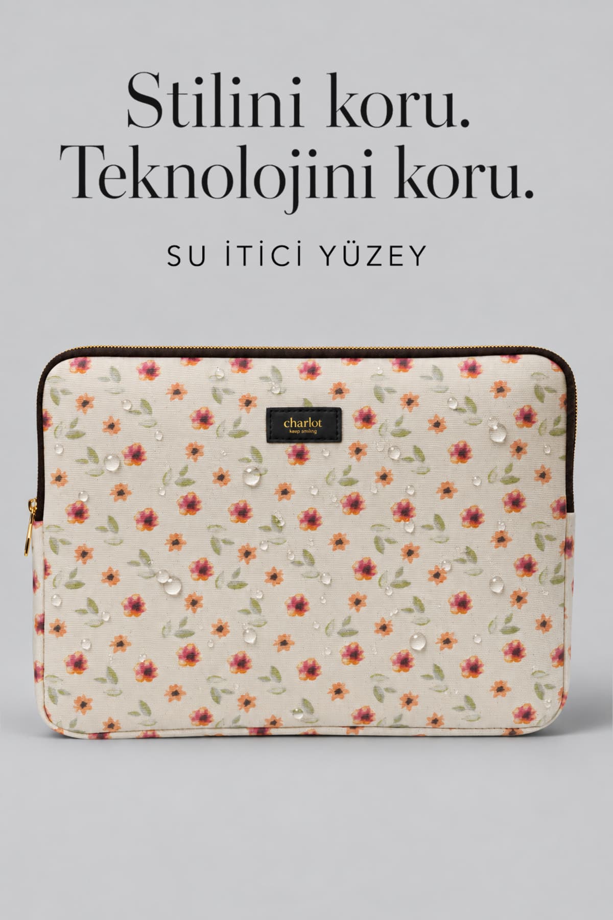 کیف لپتاپ زنانه Housebags Petite Garden با طرح گلهای بهاری 13–15.6 اینچ مدل REF.48283743 کیف لپتاپ زنانه Housebags Petite Garden با طرح گلهای بهاری 13–15.6 اینچ مدل REF.48283743