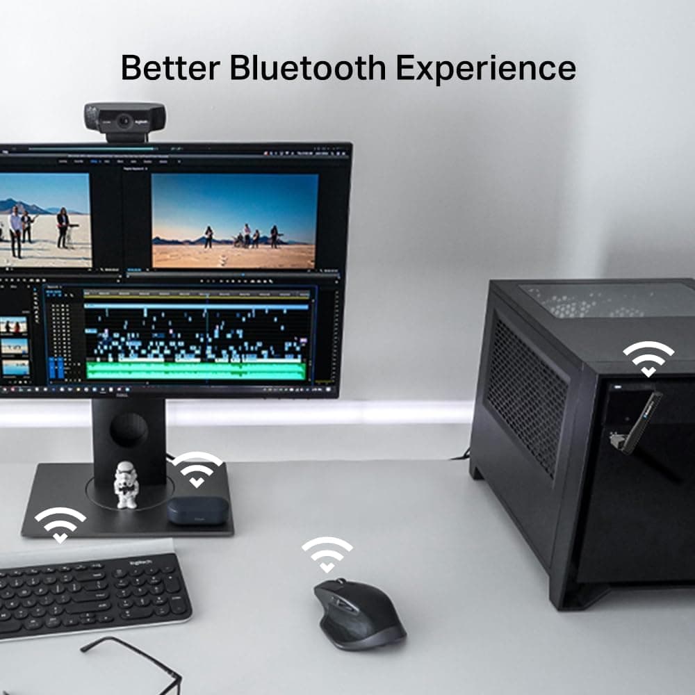 آداپتور USB بلوتوث TP-Link آنتن خارجی تنظیمپذیر 5.4 مدل UB500 Plus آداپتور USB بلوتوث TP-Link آنتن خارجی تنظیمپذیر 5.4 مدل UB500 Plus