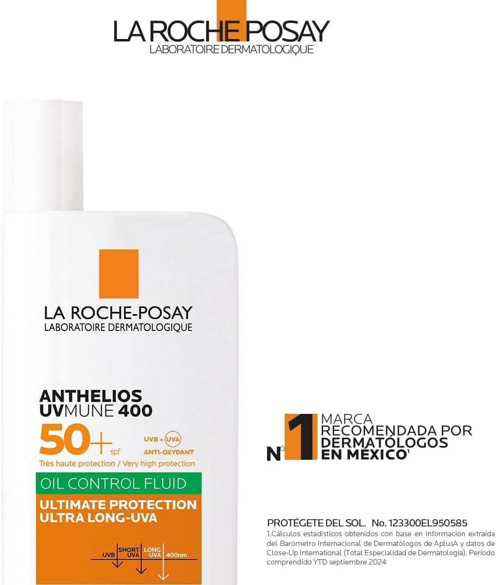 کرم ضد آفتاب صورت مایع La Roche-Posay مدل Anthelios Oil Control Fluid با SPF 50+ حجم 50 ml کرم ضد آفتاب صورت مایع La Roche-Posay مدل Anthelios Oil Control Fluid با SPF 50+ حجم 50 ml