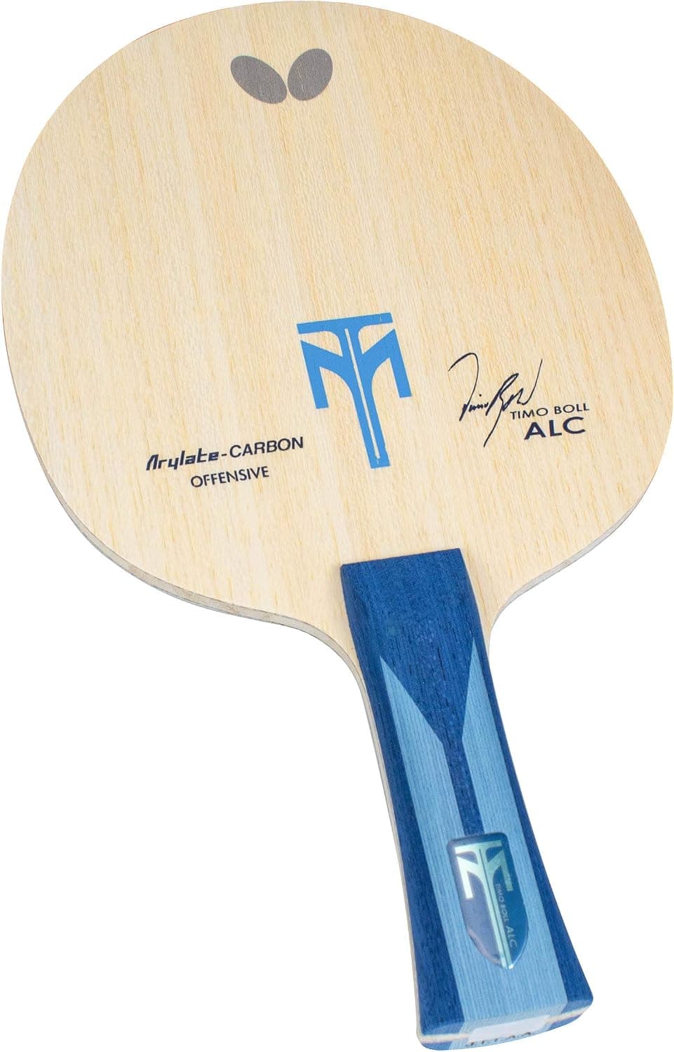 تیغه راکت تنیس روی میز Butterfly آریلات-کربن مدل Timo Boll ALC دستههای AN، FL و ST ساخت ژاپن تیغه راکت تنیس روی میز Butterfly آریلات-کربن مدل Timo Boll ALC دستههای AN، FL و ST ساخت ژاپن