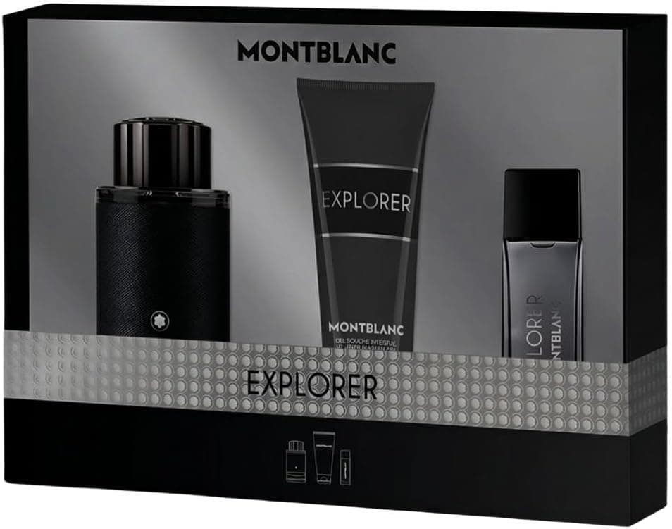 ست عطر مردانه Montblanc Explorer EDP 100ml + EDP 15ml + شاور ژل 100ml ست عطر مردانه Montblanc Explorer EDP 100ml + EDP 15ml + شاور ژل 100ml