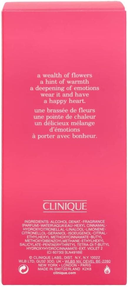 عطر زنانه Clinique Happy Heart 100 ml عطر زنانه Clinique Happy Heart 100 ml