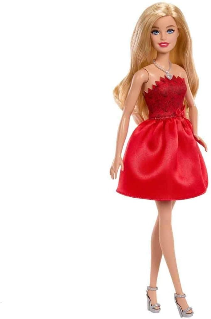 عروسک Barbie Ruby Red مدل Mattel 80th Anniversary عروسک Barbie Ruby Red مدل Mattel 80th Anniversary