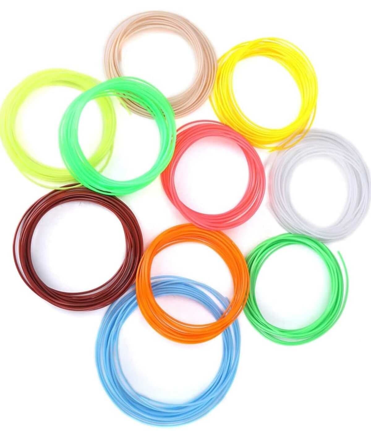 فیلامنت قلم سه بعدی dvrktasarım PLA 1.75mm 25 رنگ 5 متری Divrak3d فیلامنت قلم سه بعدی dvrktasarım PLA 1.75mm 25 رنگ 5 متری Divrak3d