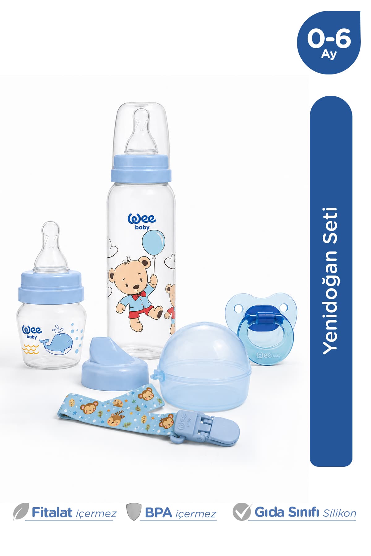 ست نوزادی Wee Baby آبی ست نوزادی Wee Baby آبی