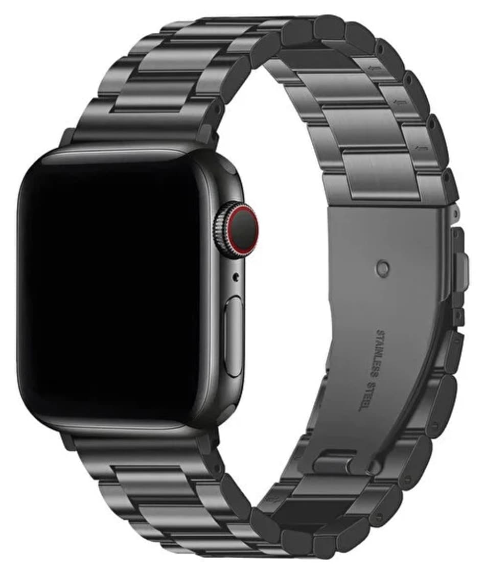 بند Fibaks کلیپسی فولادی ضدزنگ سازگار با Apple Watch 46mm 49/45/44 MM بند Fibaks کلیپسی فولادی ضدزنگ سازگار با Apple Watch 46mm 49/45/44 MM