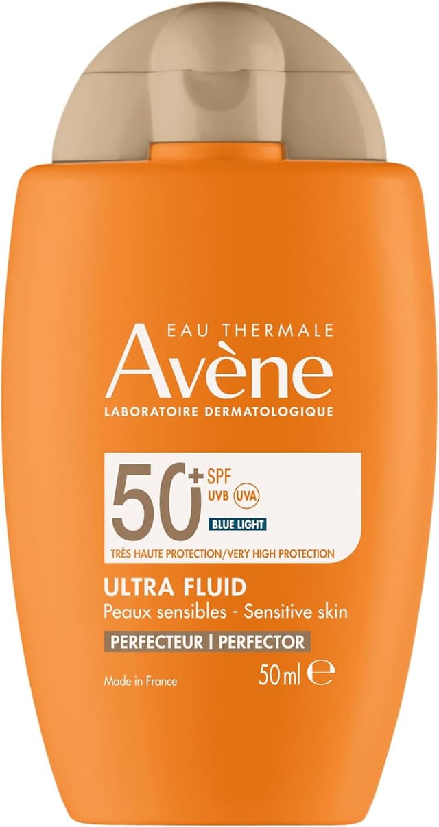 کرم ضدآفتاب رنگی Avene مدل Ultra Fluid Perfector SPF50+ یکدستکننده رنگ پوست نرمال و مختلط 50ml کرم ضدآفتاب رنگی Avene مدل Ultra Fluid Perfector SPF50+ یکدستکننده رنگ پوست نرمال و مختلط 50ml