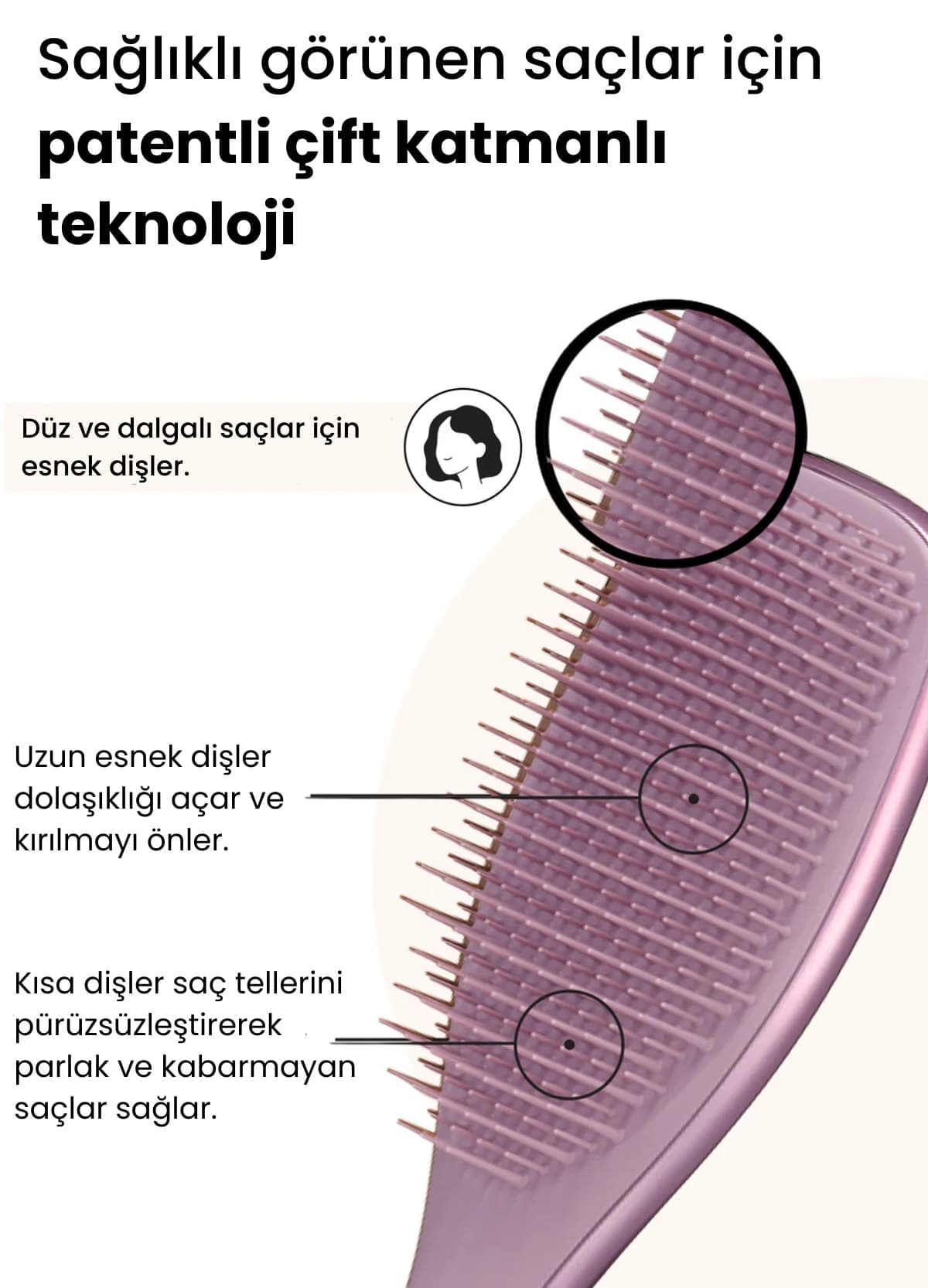 برس موی Tangle Teezer Ultimate Detangler مسی برای موهای خیس و خشک برس موی Tangle Teezer Ultimate Detangler مسی برای موهای خیس و خشک