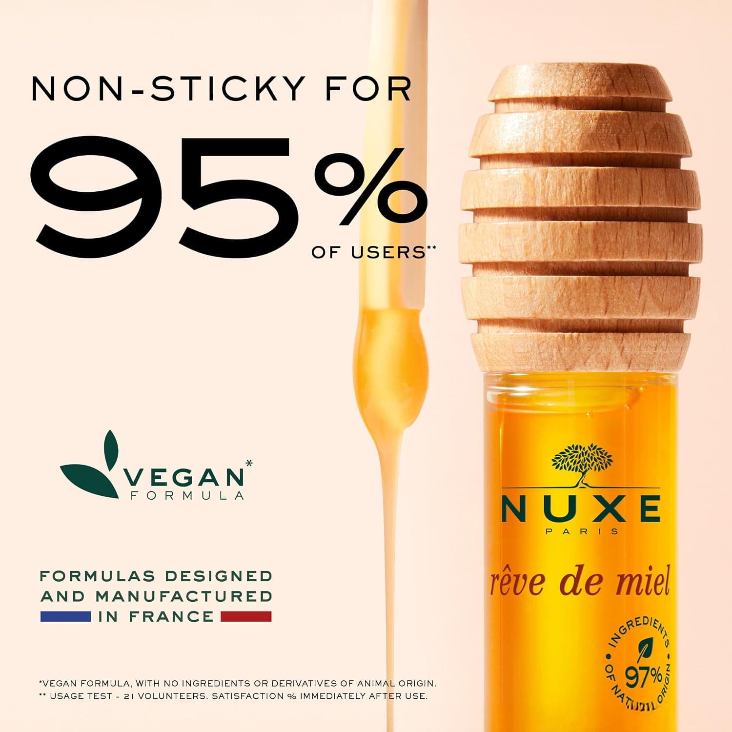 بالم لب Nuxe Reve de Miel با عسل 10 ml بالم لب Nuxe Reve de Miel با عسل 10 ml